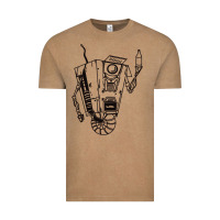 Vintage Coffee b&w claptrap   borderlands Vintage Tee - tuanDangUi