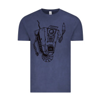 Vintage Denim b&w claptrap   borderlands Vintage Tee - tuanDangUi