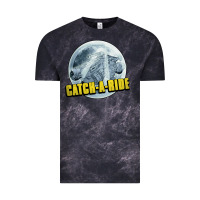 Cloud Black catch a ride to the moon and back Vintage Tee - tuanDangUi
