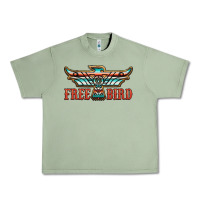 Oil Green thunderbird free bird Urban Heavy Tee - JahusDesignShop