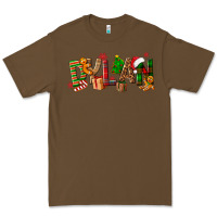 Cacao Personalized Christmas Themed Premium Tee - NancyCooperArtShop