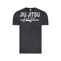 Vintage Black Jiu Jitsu Old Guy Vintage Tee - tuanDangUi