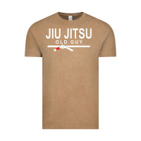 Vintage Coffee Jiu Jitsu Old Guy Vintage Tee - tuanDangUi