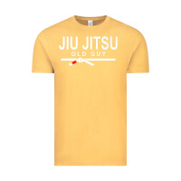 Vintage Mustard Jiu Jitsu Old Guy Vintage Tee - tuanDangUi