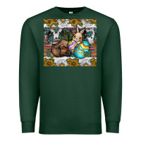 Sports Green easter Premium Sweatshirt - CowhideDigitalArt