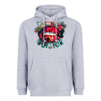 Heather Grey hot mom summer Heavyweight Hoodie - CowhideDigitalArt