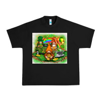 Black st patricks day gnomies with truck Urban Heavy Tee - NancyCooperArtShop