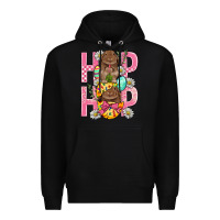 Black Hip Hop Easter Premium Hoodie - BundleAndBundleShop