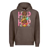 Coffee Hip Hop Easter Premium Hoodie - BundleAndBundleShop