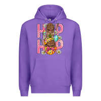Purple Hip Hop Easter Premium Hoodie - BundleAndBundleShop