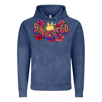 Vintage Denim sunkissed Vintage Hoodie - NancyCooperArtShop