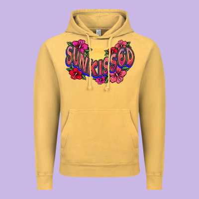 Sunkissed Vintage Hoodie Designed By Nancycooperartshop