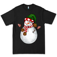 Black Snowman Premium Tee - NancyCooperArtShop