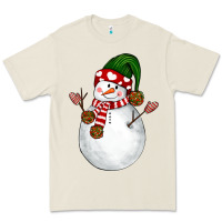 Bone Snowman Premium Tee - NancyCooperArtShop