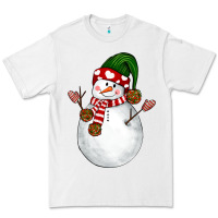 White Snowman Premium Tee - NancyCooperArtShop