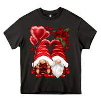 Asphalt valentines day gnomies Heavy Core Tee - NancyCooperArtShop
