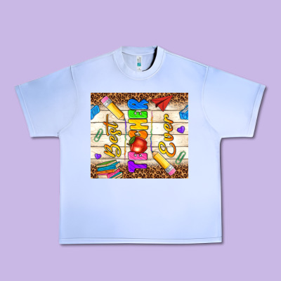 Best Teacher Ever Urban Heavy Tee Designed By Nancycooperartshop