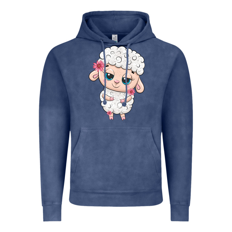 Cute Sheep Vintage Hoodie by texasbilliewilder | Teevron