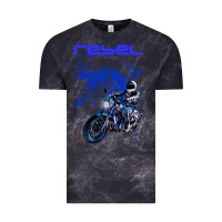 Cloud Black cmx 1100 rebel custom Vintage Tee - tuanDangUi