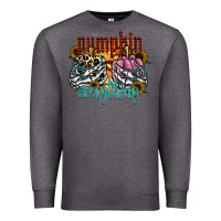 Charcoal Heather Pumpkin Everything Premium Sweatshirt - CowhideDigitalArt