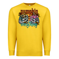 Lemon Pumpkin Everything Premium Sweatshirt - CowhideDigitalArt