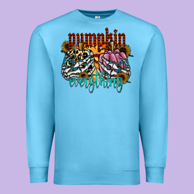 Pumpkin Everything Premium Sweatshirt Designed By Cowhidedigitalart