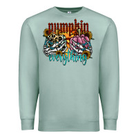 Seafoam Pumpkin Everything Premium Sweatshirt - CowhideDigitalArt