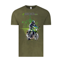 Vintage Olive kawa cafe racer z 9 rs 900 Vintage Tee - tuanDangUi