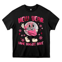 Black new year same boojee babe Heavy Core Tee - MaliasSmallBusiness