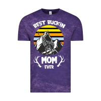 Cloud Purple Best Buckin Mom Ever Vintage Tee - Bettercallsaul