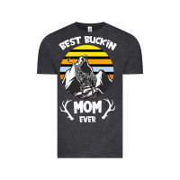 Vintage Black Best Buckin Mom Ever Vintage Tee - Bettercallsaul