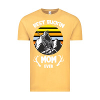 Vintage Mustard Best Buckin Mom Ever Vintage Tee - Bettercallsaul