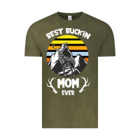 Vintage Olive Best Buckin Mom Ever Vintage Tee - Bettercallsaul