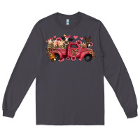 Smoke valentines day leopard farm animals truck Long Sleeve Tee - Jasminsmagicworld