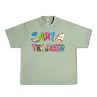 Oil Green art teacher Urban Heavy Tee - NancyCooperArtShop