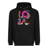 Black Love Summer Heavyweight Hoodie - CowhideDigitalArt