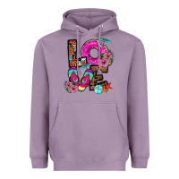 Lavender Love Summer Heavyweight Hoodie - CowhideDigitalArt