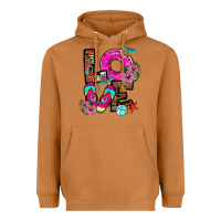 Meerkat Love Summer Heavyweight Hoodie - CowhideDigitalArt