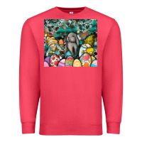 Cardinal easter Premium Sweatshirt - CowhideDigitalArt