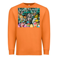 Carrot easter Premium Sweatshirt - CowhideDigitalArt