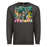 Smoke easter Premium Sweatshirt - CowhideDigitalArt