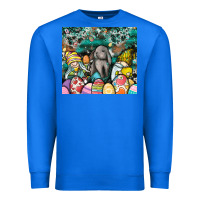 True Royal easter Premium Sweatshirt - CowhideDigitalArt