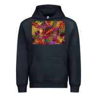 Navy mardi gras crawfısh leopard wood and glitter background Urban Hoodie - Artiststas