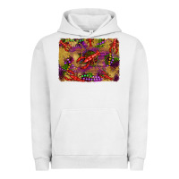 Pigment Lunar Rock mardi gras crawfısh leopard wood and glitter background Urban Hoodie - Artiststas