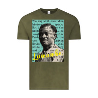 Vintage Olive patrice lumumba Vintage Tee - tuanDangUi