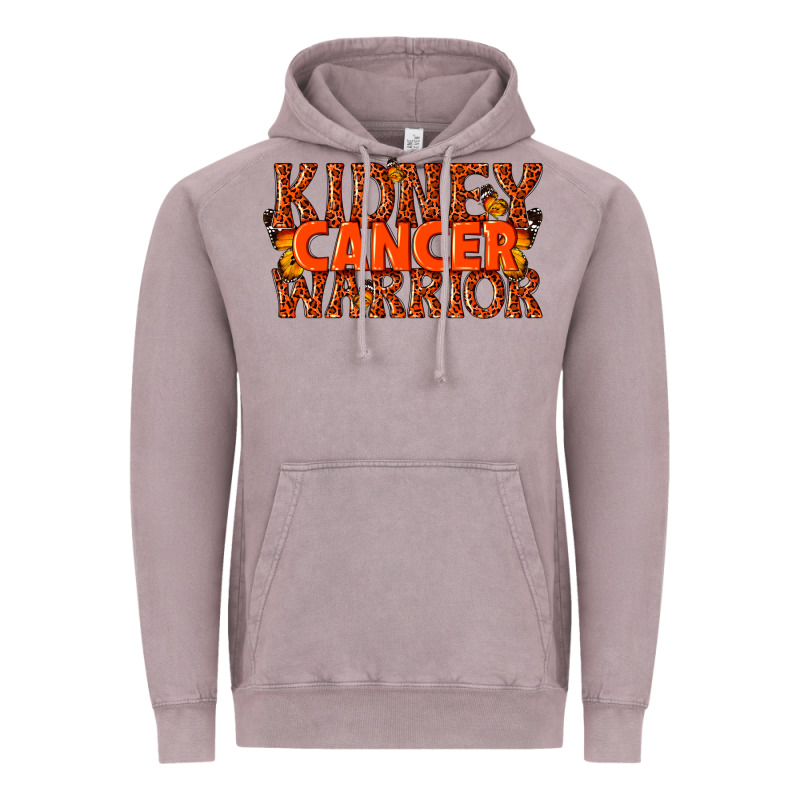 Kidney Cancer Warrior Vintage Hoodie by texasbilliewilder | Teevron