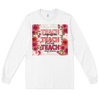 White teacher life Long Sleeve Tee - TumblerDesignByShophia