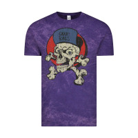 Cloud Purple skate rags skull & crossbones Vintage Tee - tuanDangUi