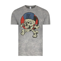 Cloud Rock skate rags skull & crossbones Vintage Tee - tuanDangUi