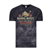 Cloud Black the boars nest Vintage Tee - tuanDangUi